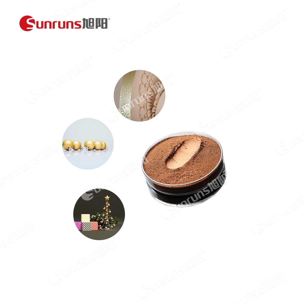 China Lieferant Pigment Gold Farbe Bronze Pulver Pigment für Kunststoff Farben