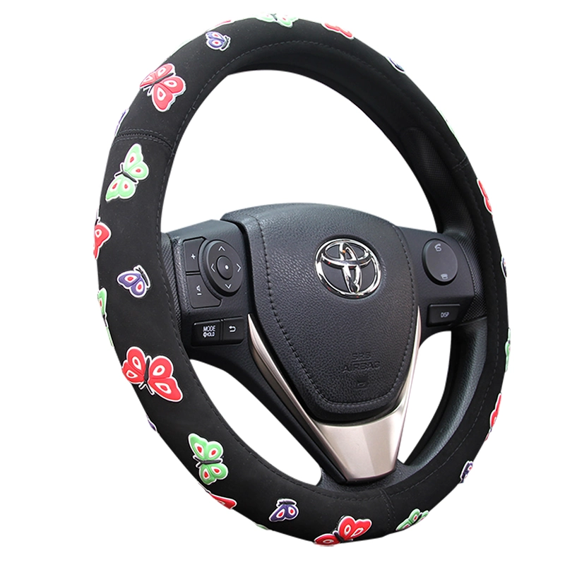 Channel Good High quality/High cost performance  15inch Universal PU Auto PVC Steering Wheel Cover 80481