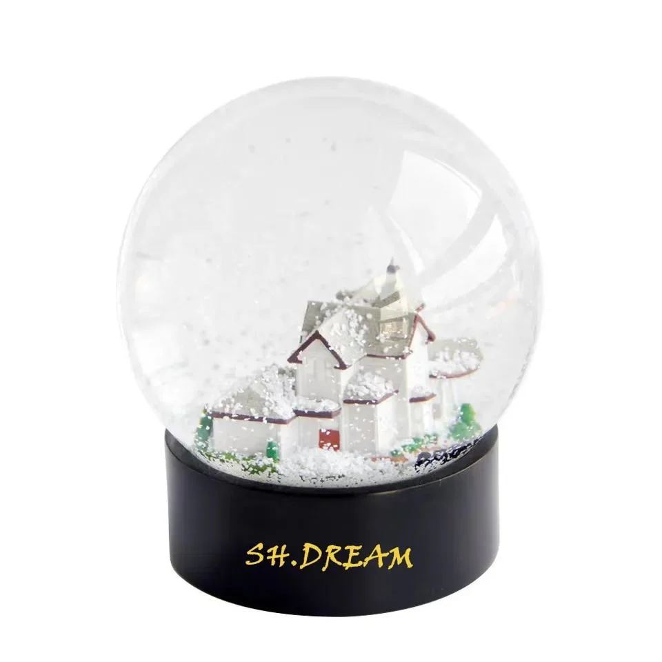 DIY Snow Globe Ornament Resin Crafts for Gifts