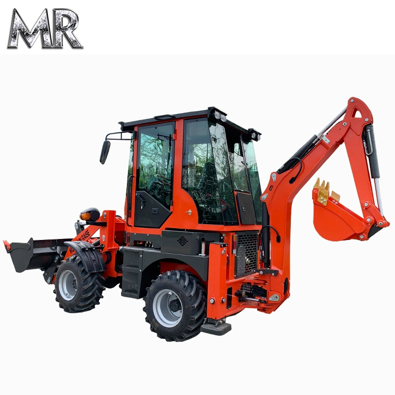 1ton Tractor Loader Backhoe New Compact Small Mini Backhoe Loader