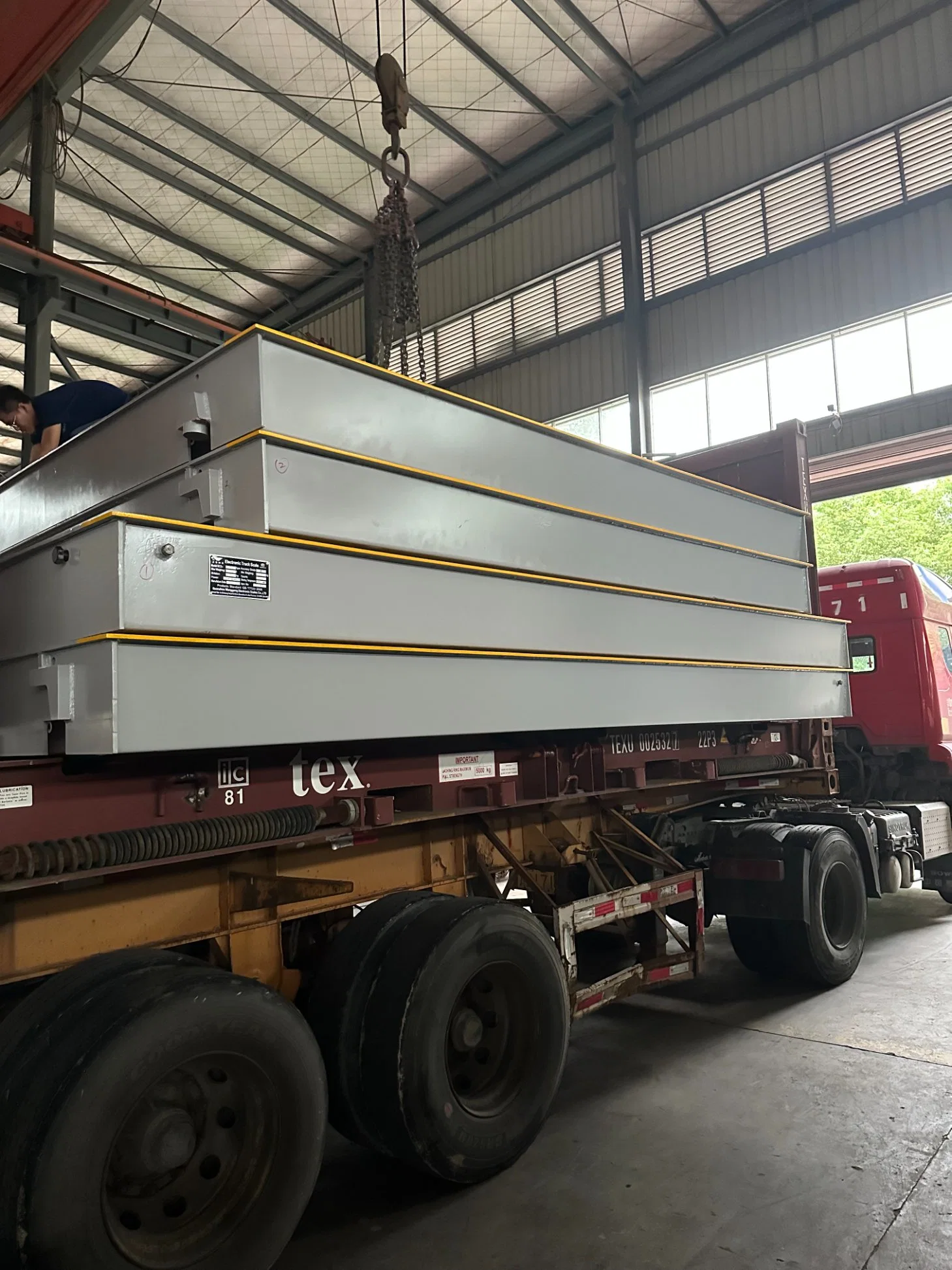 3.4m * 21m Truck Scale Weighbridge Price