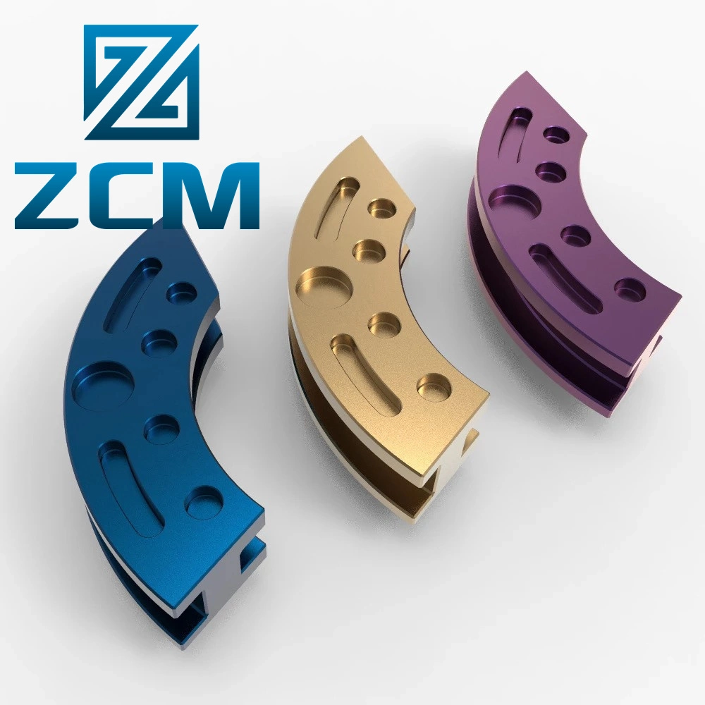 Shenzhen Custom Manufacturing CNC Metal Precision Anodized Aluminum Mounting Handle Machining Parts
