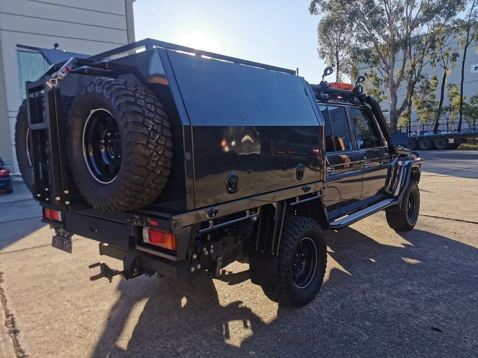 4X4 entièrement en aluminium bac Ute auvents étanche et résistant à la poussière boîte à outils avec des prix bon marché pour la vente de l'auvent