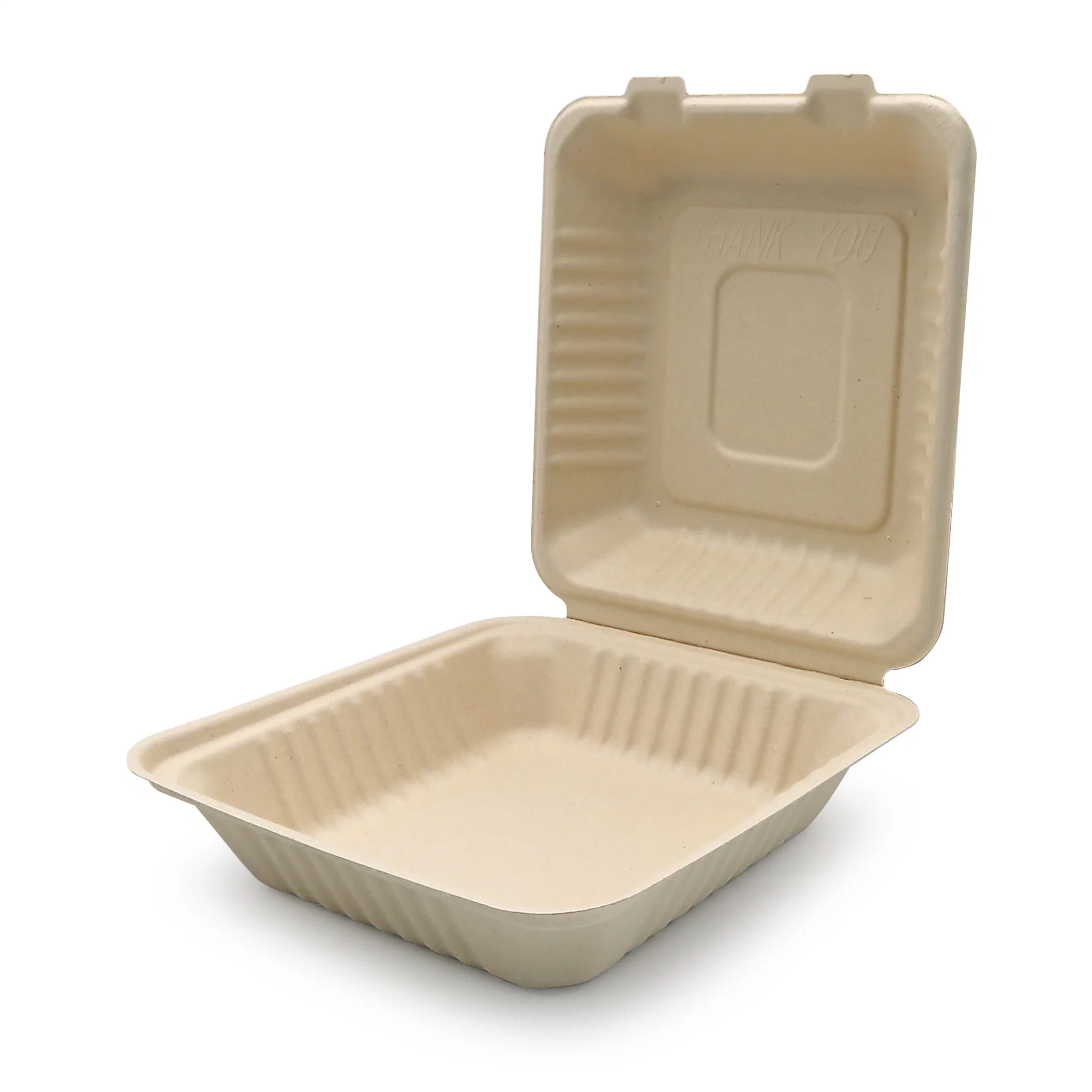 Biodegradable Tableware Bagasse Products Disposable Food Box