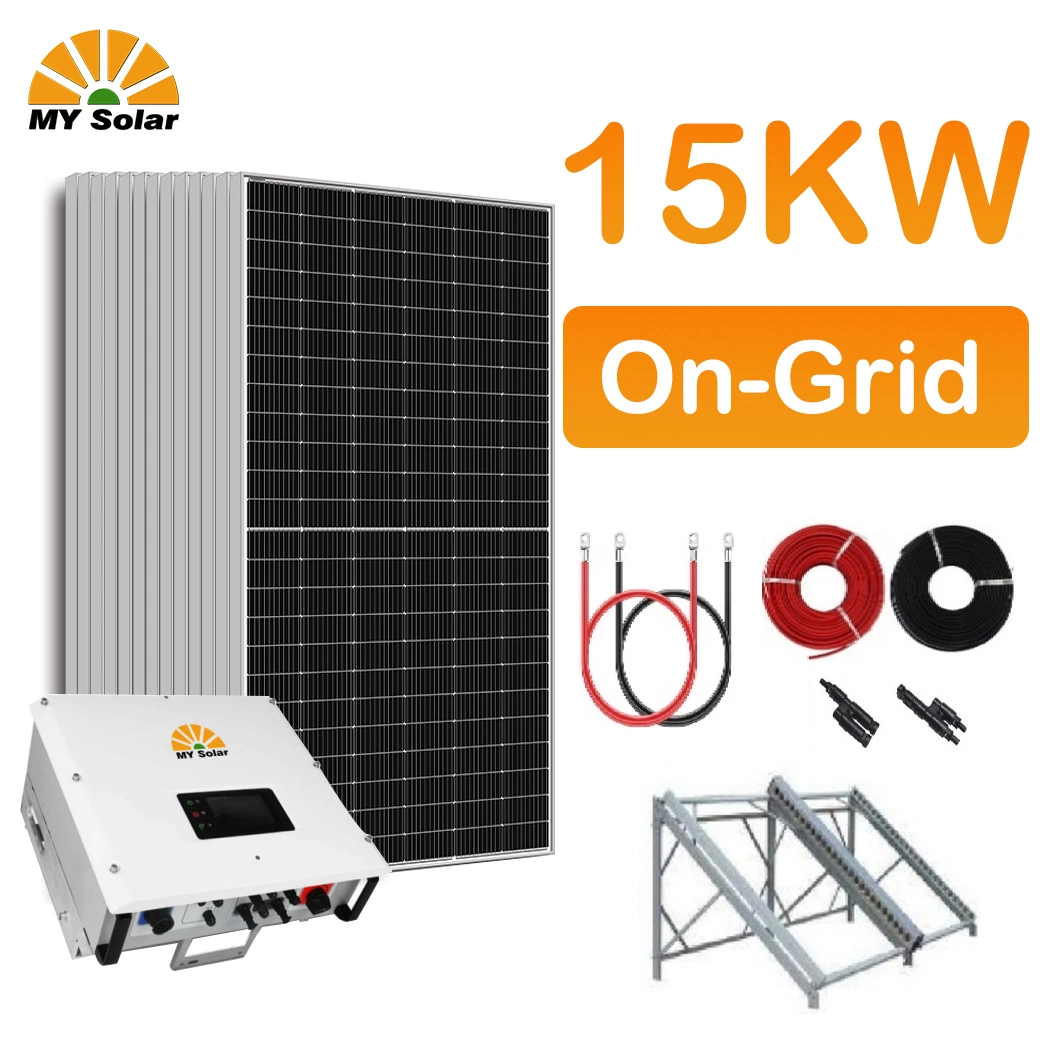 My Solar Hot Selling 15kw 15 Kw on Grid Solar Electrical Power