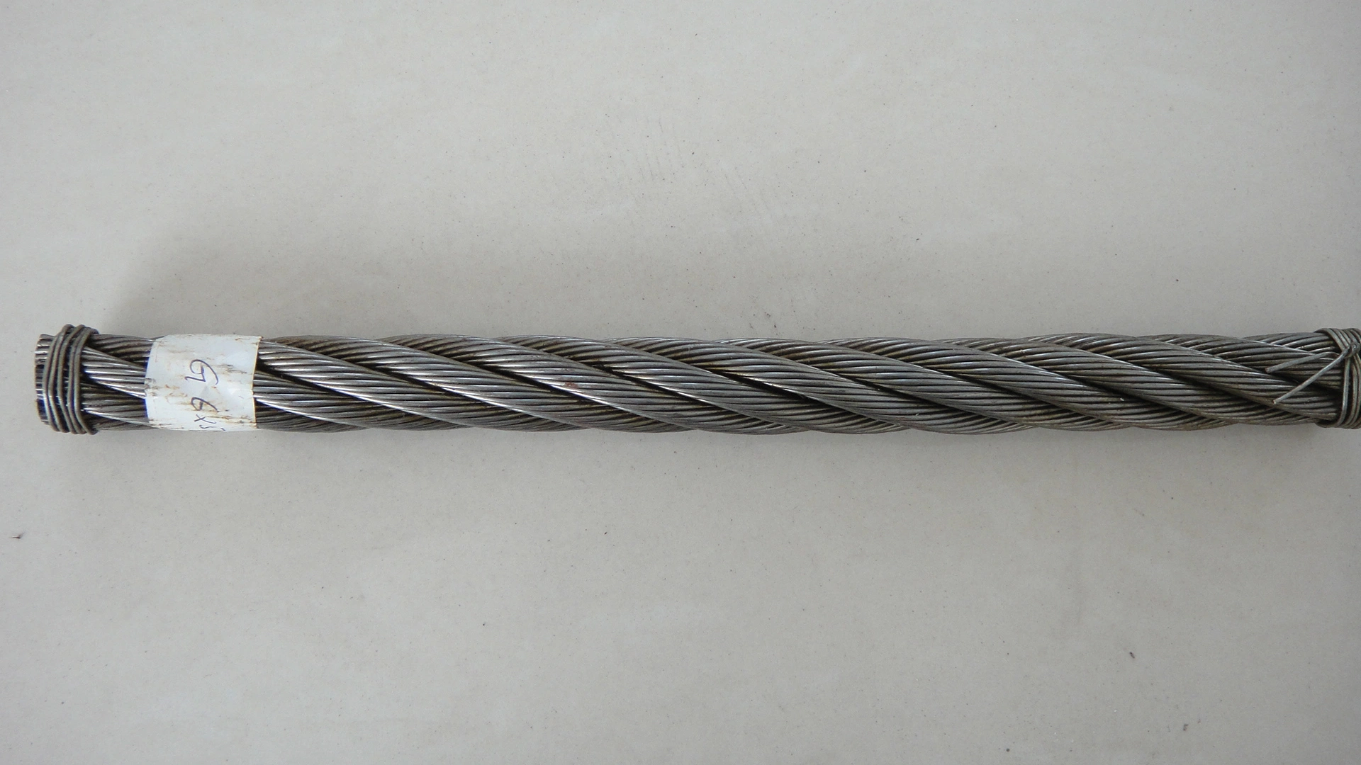 Ungalvaized 6X19W+Iws Steel Wire Rope A1 Grease