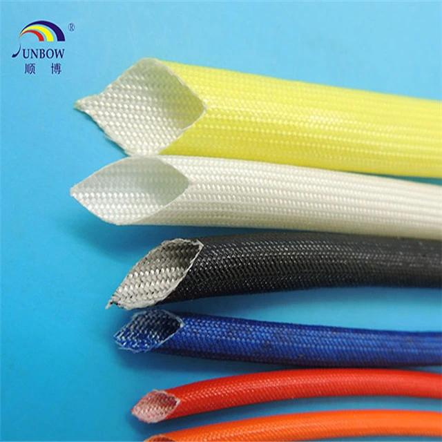 Colored Acrylic Resin Coated Fiberglass Sleeving