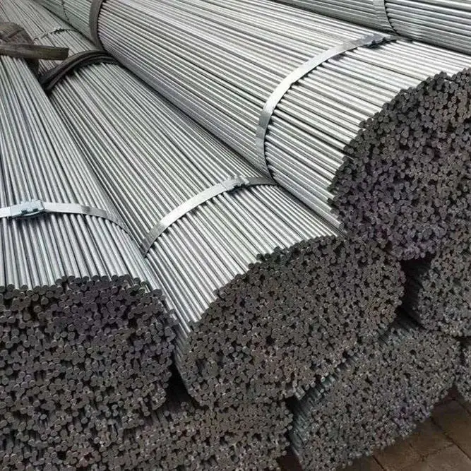 St37 St42 St37-2 St35.4 St52.4 St35 Hot Dipped Pre Galvanized Round Steel Pipe and Gi Hollow Pipe Galvanized Steel Products