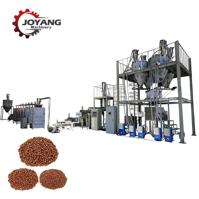 Floating Type Fish Feed Extruder Processing Line Shrimp Feed Machine