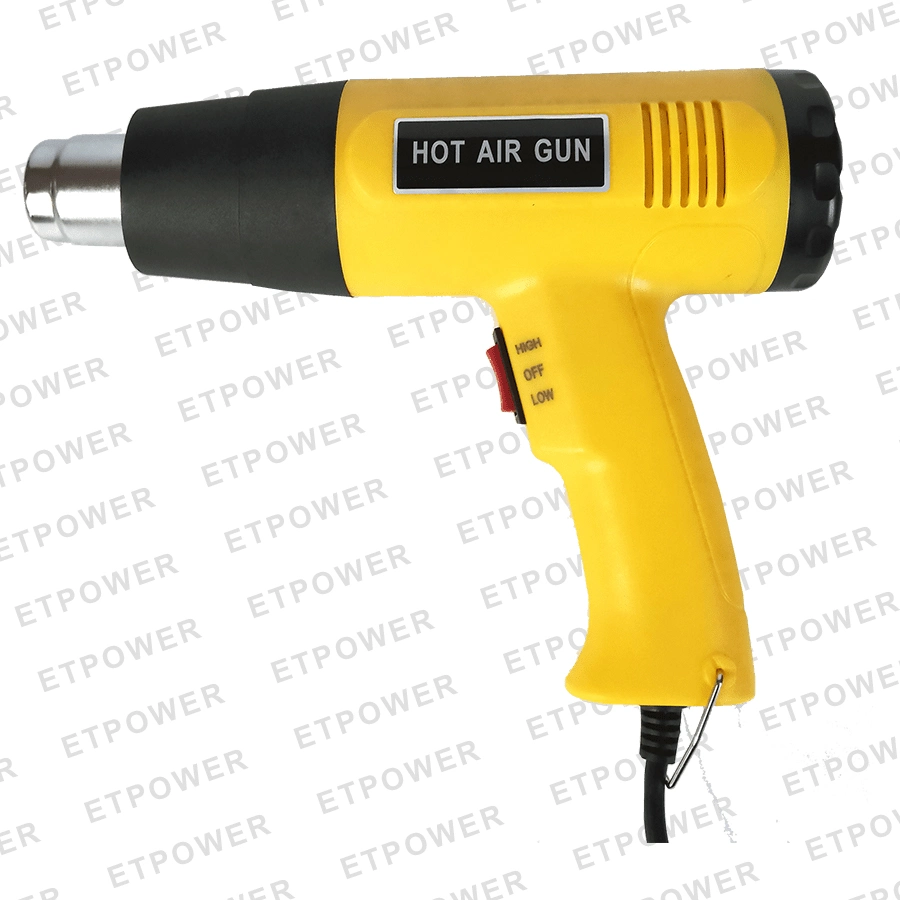 Etpower Pistola elétrica de calor pistola de ar quente para diminuir o PVC