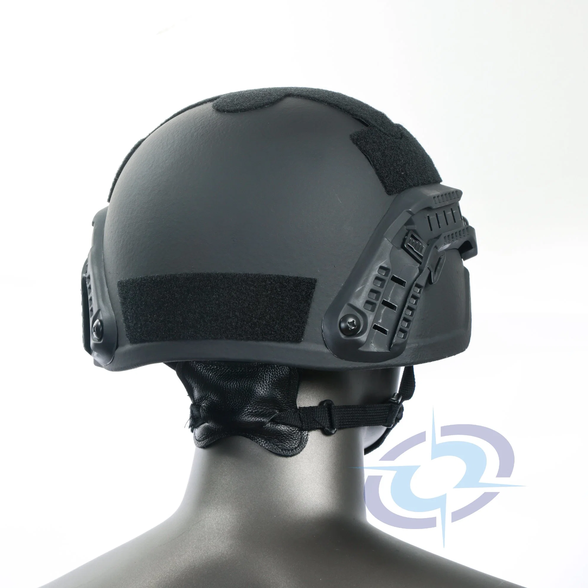 Nij Level III/Iiia/IV Standard Aramid/PE Bulletproof Helmet with Protective Glasses