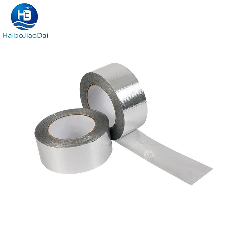 Heat Resistant Reinforced Fireproof Air Conditioner Self Adhesive Mylar Aluminum Foil Tape Lowes Price Adhesive