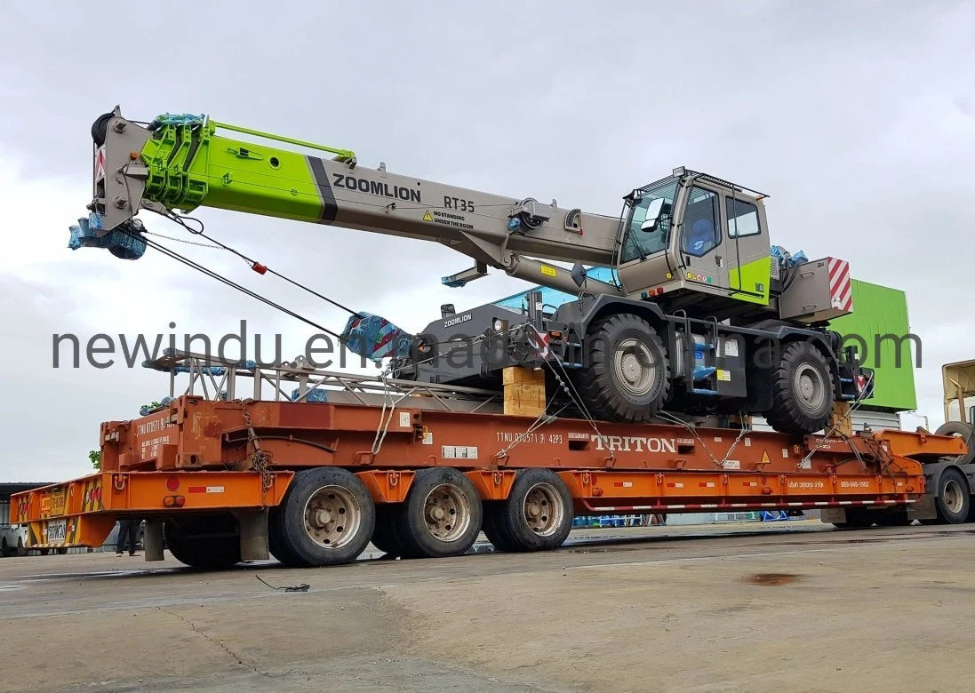 35tons Telescopic Boom Zoomlion Rough Terrain Crane Rt35 for Sale