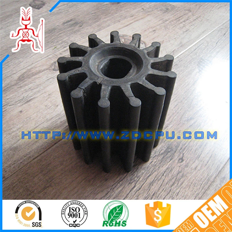 OEM Pump Parts Paddle Wheel NR Rubber Open Impeller for Water Meter