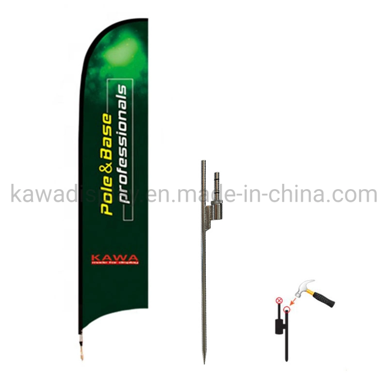 Outdoor Popup Banner Double Sides Printing Banner Stand Portable Display Custom Curved a Frame Pop up Banner for Advertising