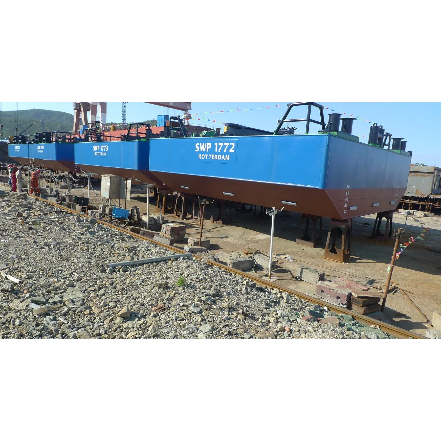 Unisite Steel Pipe Dock Platform Steel Structure Platform