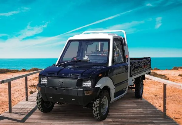 Carro elétrico chinês mais barato, certificado pelo EEC. Novo, usado, picape e vans. Caminhão com bateria de lítio, alta velocidade e longa autonomia.