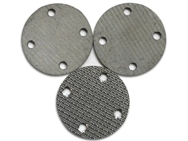 Custom 0.5 75 Microns Inconel Nickel Ss Stainless Steel Metal Sintered Bronze Filter Disc