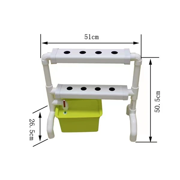 Nft Channel Nft Hydroponic Vertical System PVC Water Pipe System for Irrigation Drainage Channel