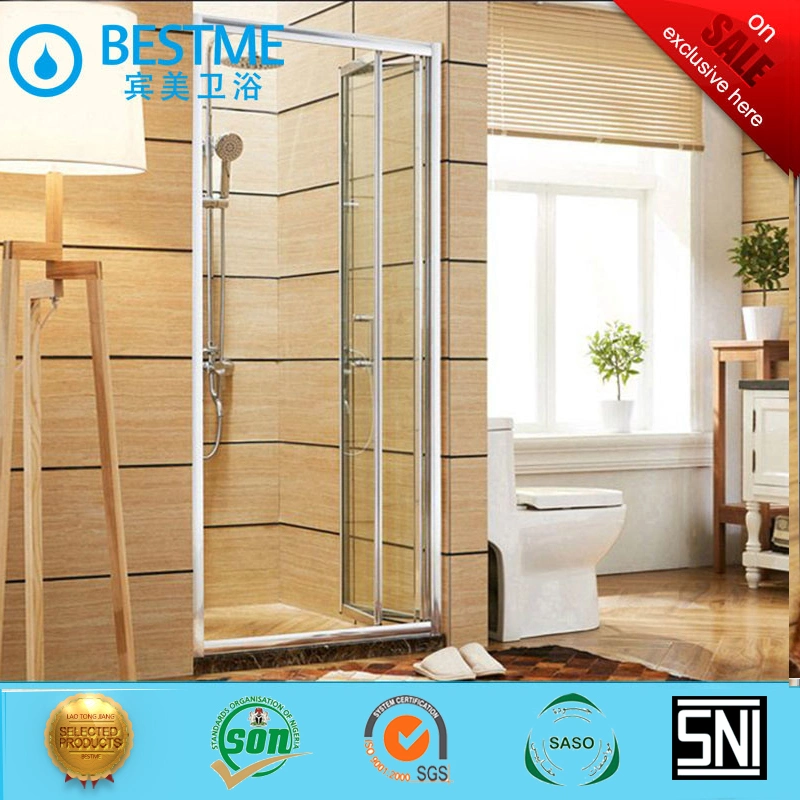 Special Design for Small Bathroom Folding Shower Door (BL-L0039-P)