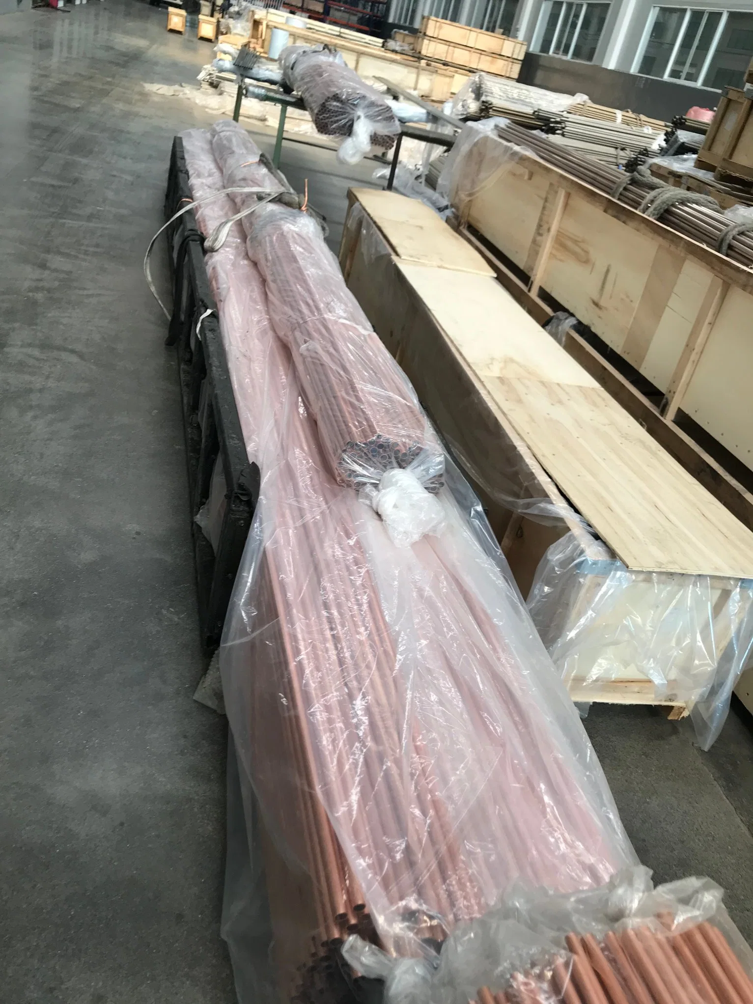 ASTM B111 Eemua Offshore CuNi Pipe Heat Exchangers and Air Conditioning Coil Copper Pipe