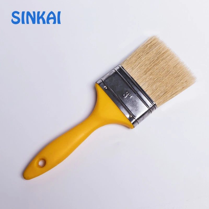 Lowest Price Longer Nature Wooden Handle Chip Paint Brush From China Famous Supplier