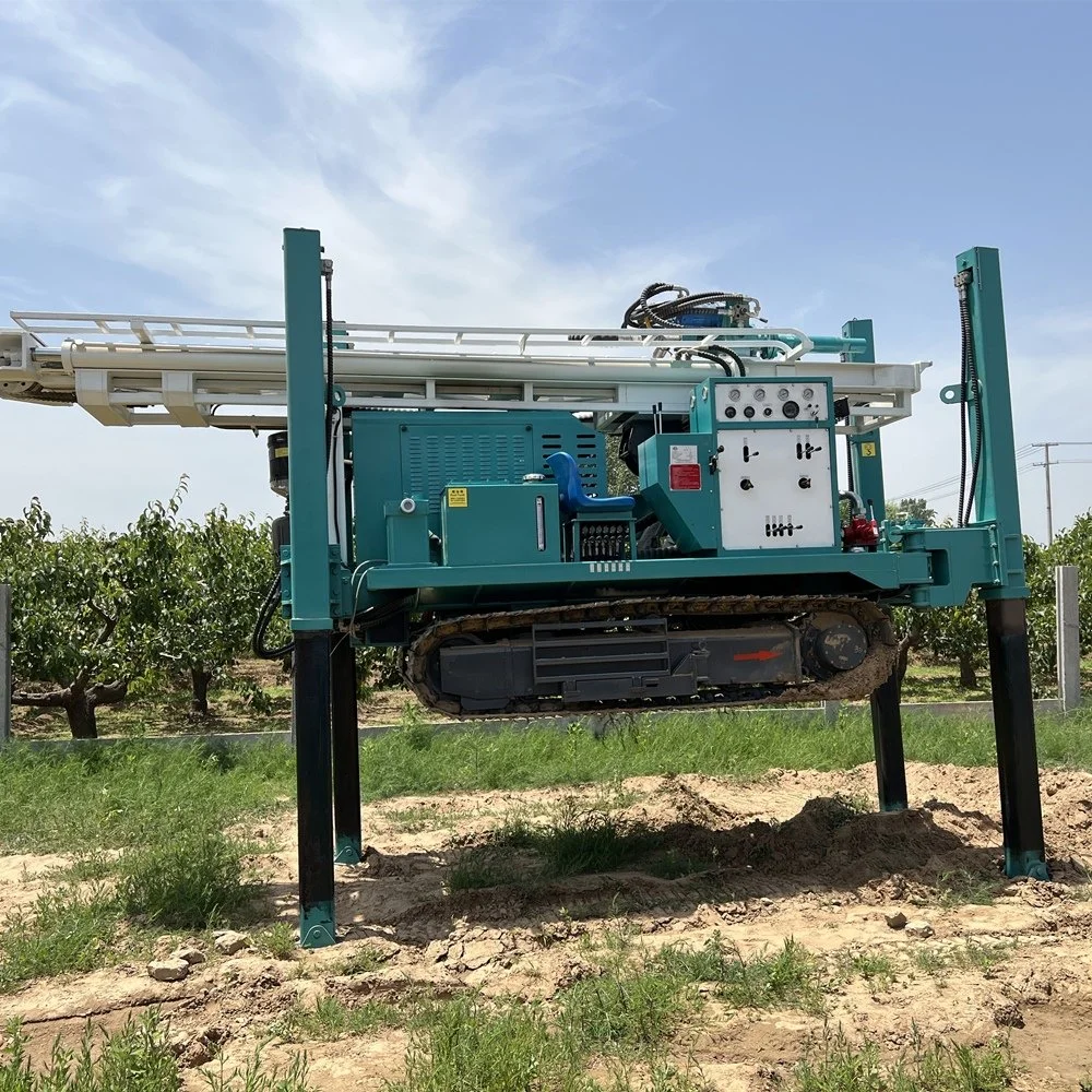 China Hanfa New Water Well Machine Small Bore Borehole for Sale Drilling Rig