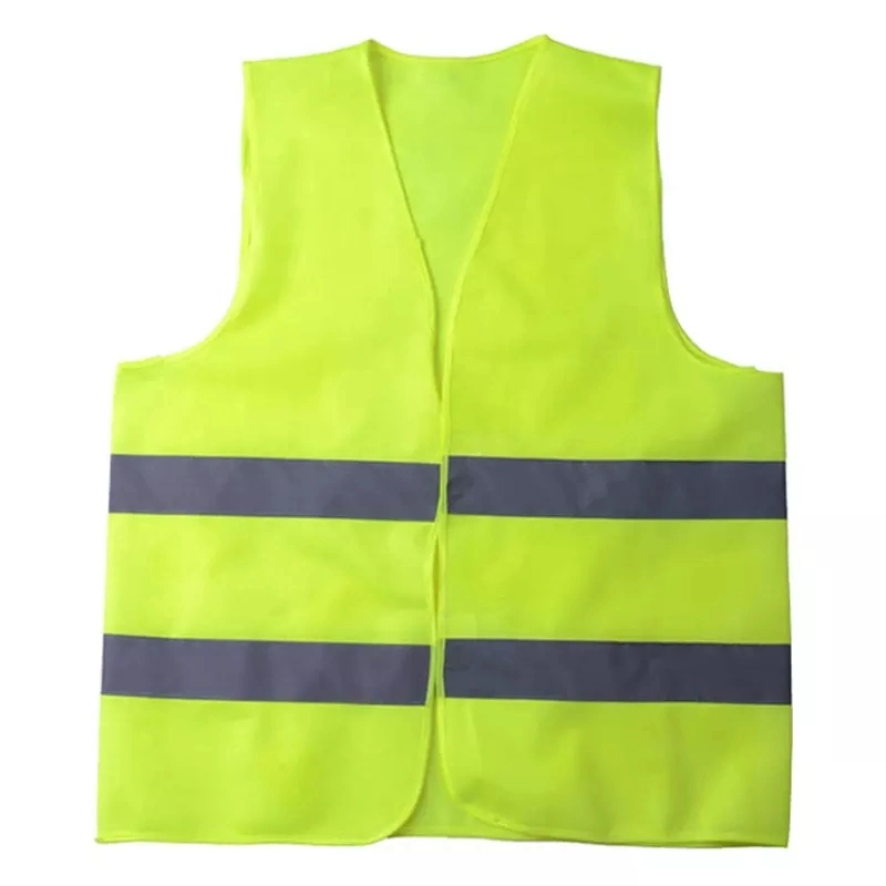 Customized Logo 100% Polyester Security Guard High Visibility Reflective Vest