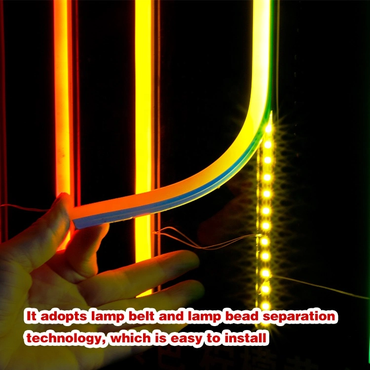 High quality/High cost performance Waterproof Dust Proof Red Green Blue LED Neon Silicone Strip