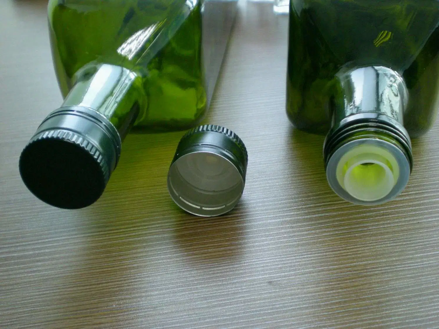 500ml Dark Green Olive Oil Bottle/500ml Square Olive Oil Bottle