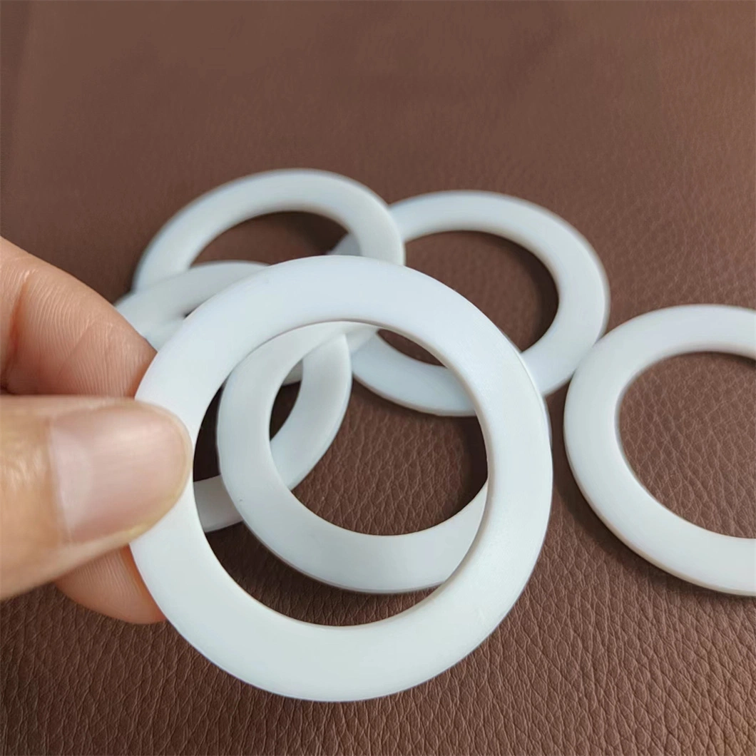 Wholesale/Supplier PTFE White Clear Round Rubber Flat Washer Rubber Flat Washers