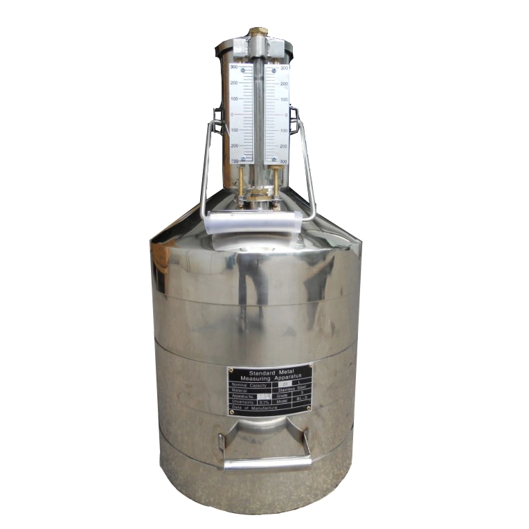 Stainless Steel Measuring Can 20 L Movable