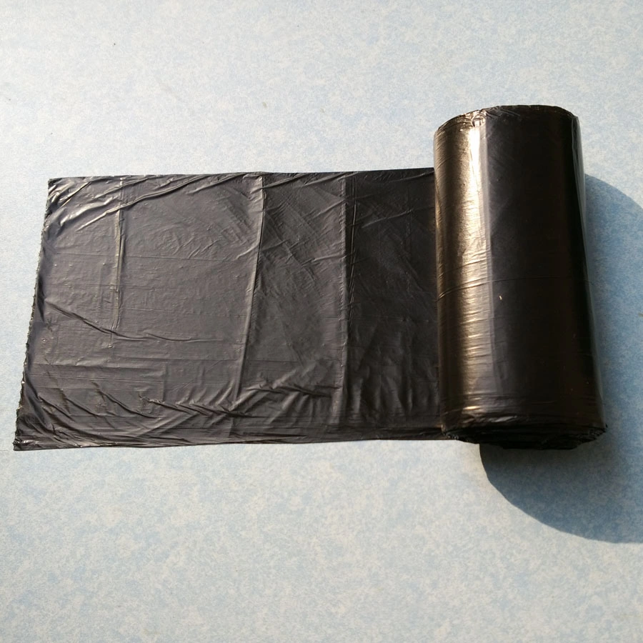 Sacos de lixo de HDPE/LDPE, de cor plástica, em rolo