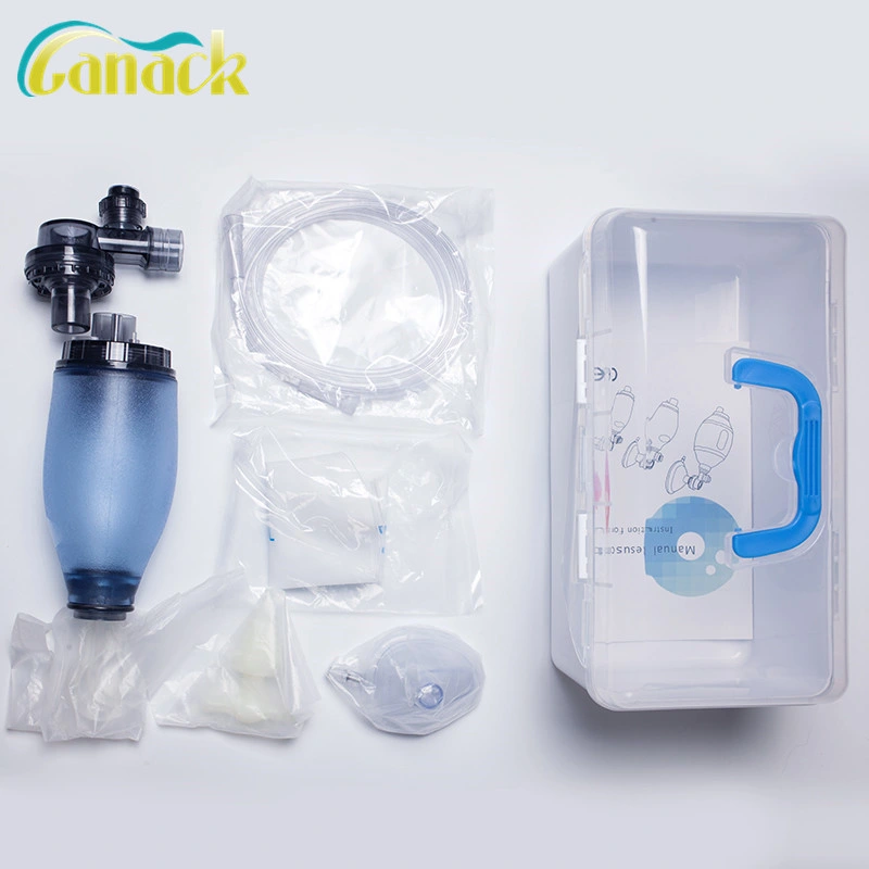 Portable Oxygen Resuscitator Ambu Bag PVC Material