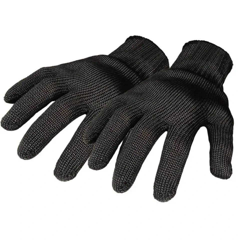 Hppe Half Finger Combat Cut Resistant Stab Proof Tactical Gloves