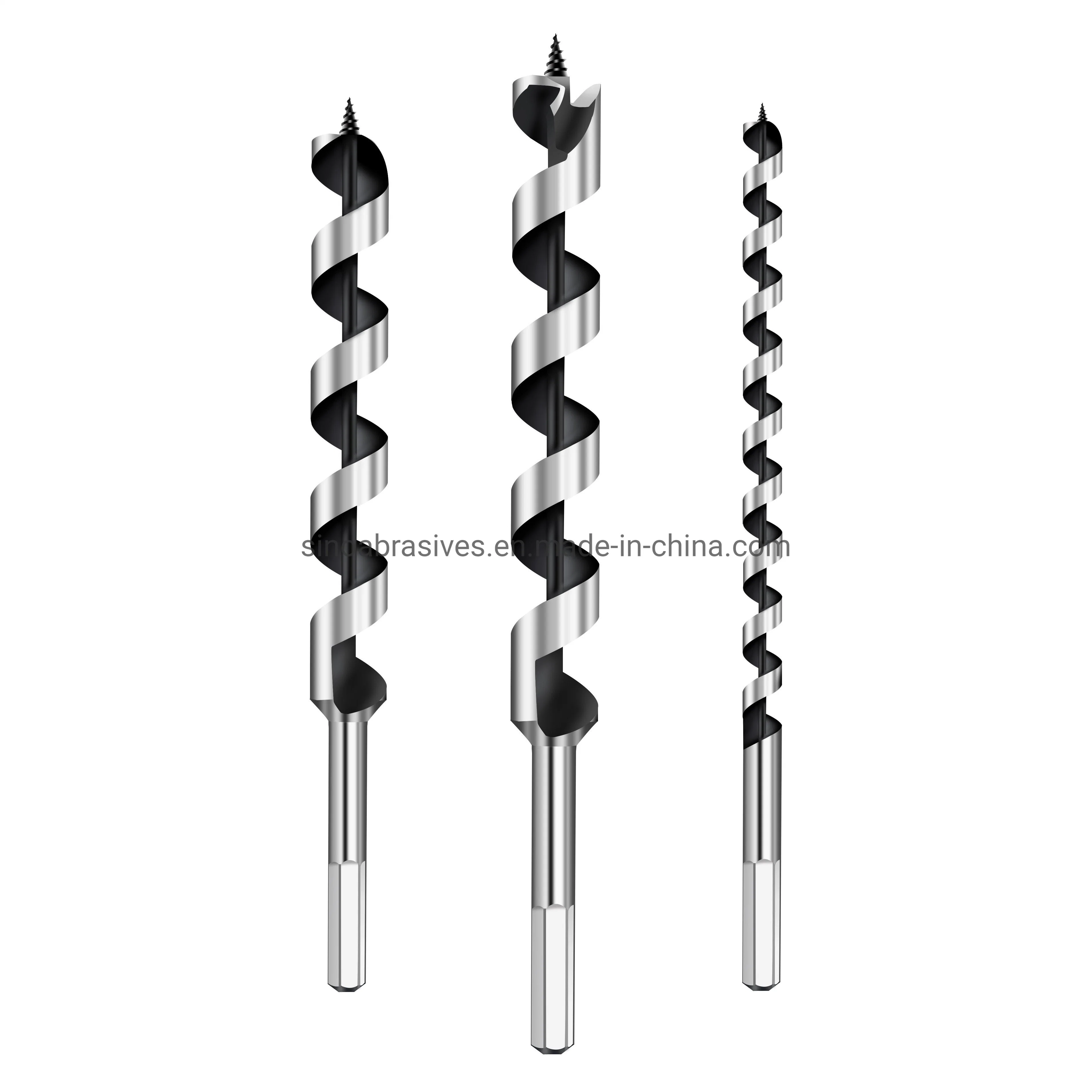 New Products Hex Shank Spiral Thread Wood Auger Drill Bit