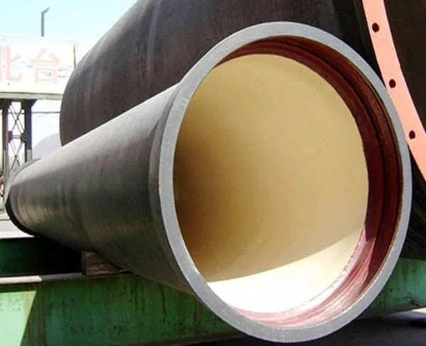 45 Bends Double Flanged Hydrostatic Testing Ductile Iron Pipe Water Ductile Cast Iron Pipes ISO 2531 Ductile Iron Pipe