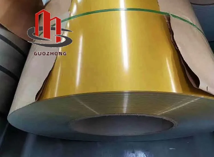 Wood Grain Color Coated PPGL PPGI Coil Sheet Z275 PPGI Dx51d, Dx52D, Dx53D Q195 Q235 Ss330 Ss400 Pre-Painted Prepainted Galvanized Steel Coil