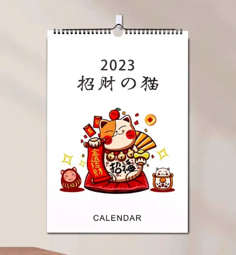 Customized Calendario Full Color Landscape Kalender 2022 Wandkalender