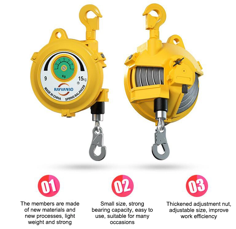 Preço barato Ferramentas de equilibragem de peso de Primavera do Equilibrador de carga de Primavera 1.0-3.0 Kg fabricado na China