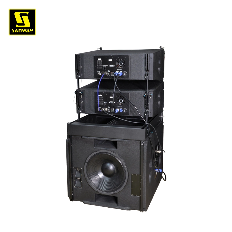 Vera36 & S33 Dual 10 Inch Three Way Line Array Top Speaker and 15+18 Inch Audio Subwoofer Line Array System