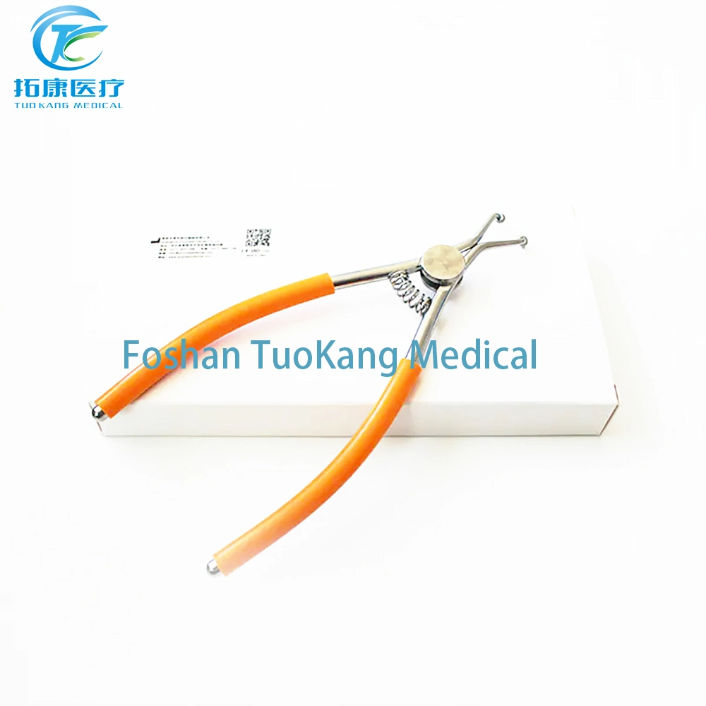 Forcep Clampes Medical Disposable Dental Forceps Dentistry Scissors with Plastic Sleeve for Matrix