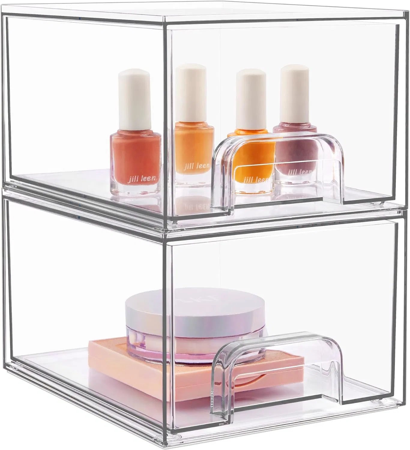 ISO BSCI Factory Wholesale/Supplier Custom Clear Acrílic Storage Bins