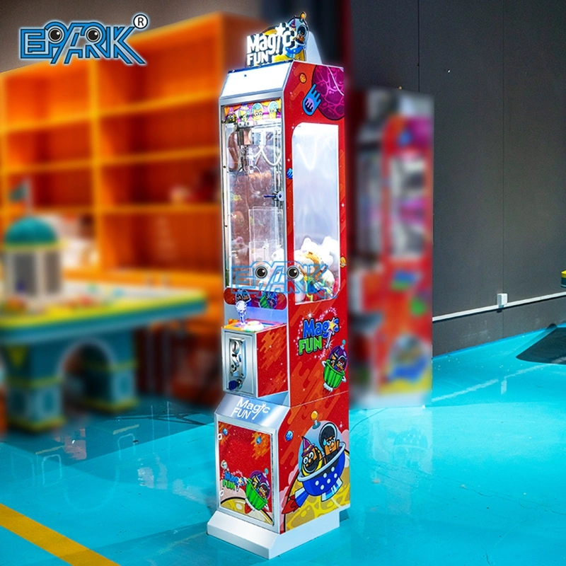 Magic Fun Coin operado Toy Claw Crane Machine Prize Venda Directa Jogo de garra e guindaste da boneca