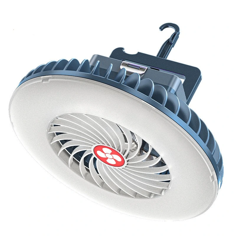 Ventilateur de chargement USB extérieur lampe de camping lampe à main à économie d'énergie intérieure Tentes lumineuses avec ventilateur