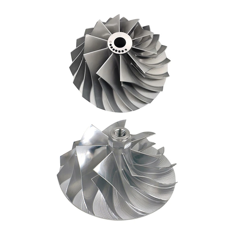 Inconel 625 Gh3625 3D Printing Premium Titanium Alloy Turbine Billet Teile Des Turbolader-Kompressorrads