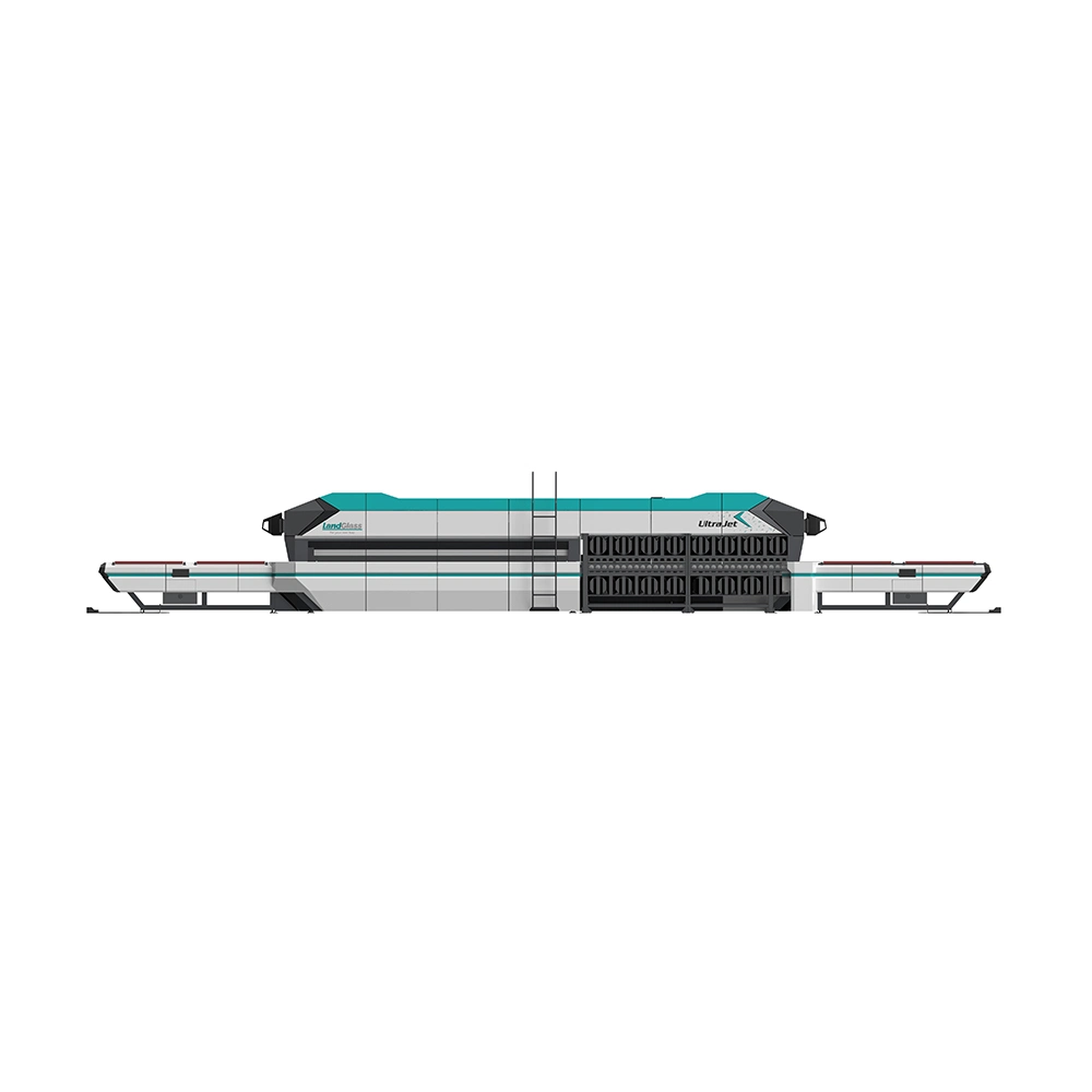 Sistema de convección Ultrajet para Low-E horno de templado de vidrio de la maquinaria