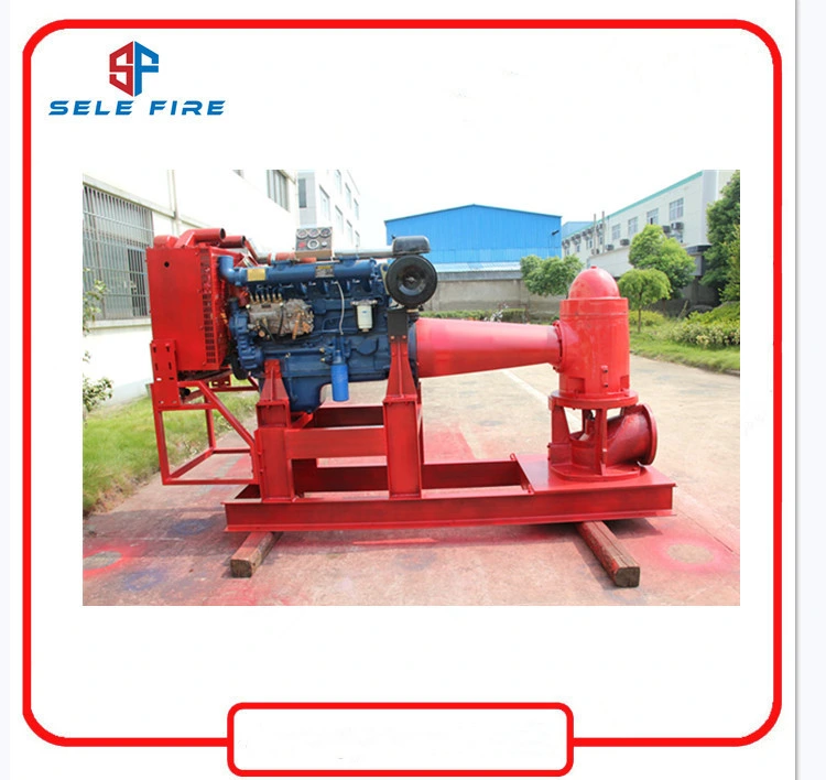 High Efficiency Vertical Turbine Centrifugal Fire Fighting Diesel Water Pump UL Listed