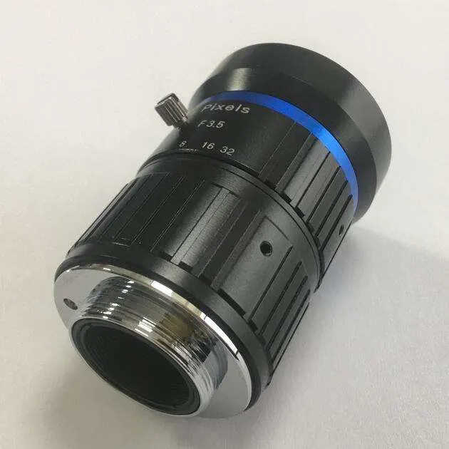 Lange Brennweite 100 mm Manuelle Blende F3,5 100mm 8MP Feste 4K C Mount Cmount Machine Vision CCTV-Objektive Für 1-Zoll-Sensor