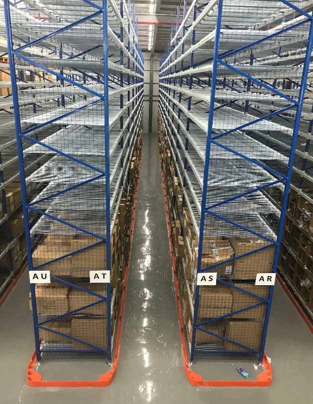 High Utilization Warehouse Very Narrow Aisle Racking